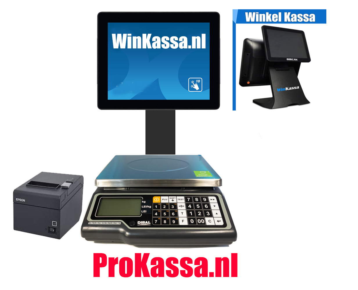 Kassaystseem met Weggscahaal 